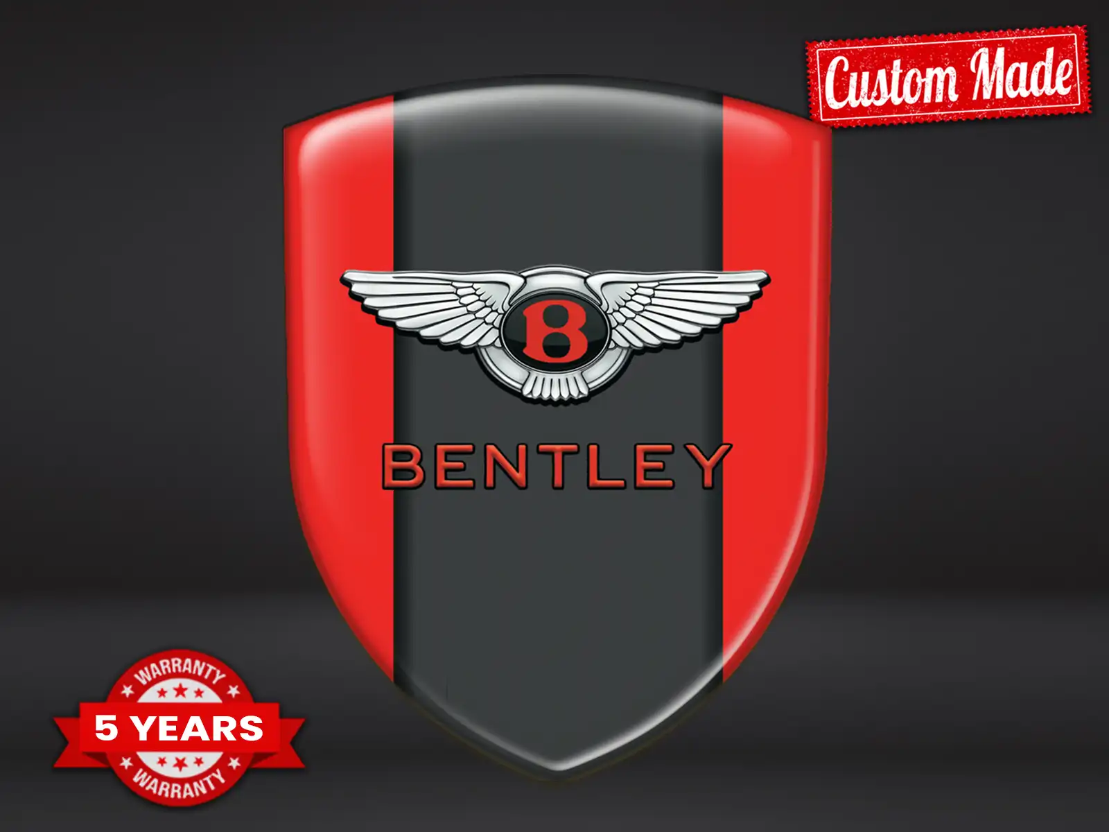 Bentley Self Adhesive Label Pro Max Lasting Stylish Design